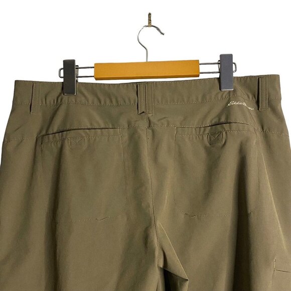 Eddie Bauer Women's Green Trail Hiking Capri - Picture 6 of 10